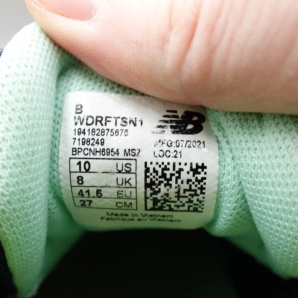 New Balance Shoes‎ Women's 10 Draft Running Blue Green WDRFTSN1 Flaws